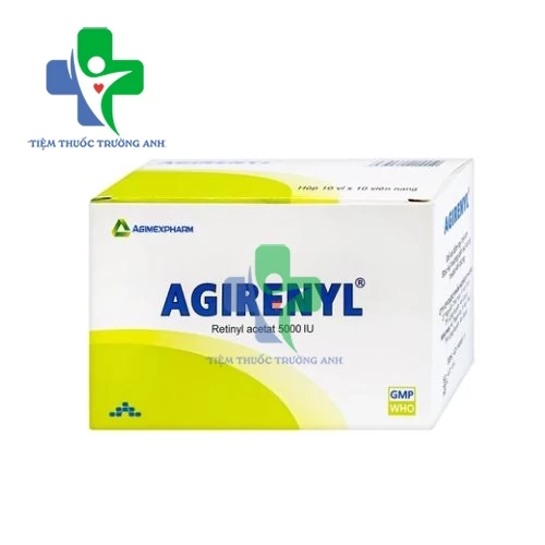 Agirenyl Agimexpharm - Dự phòng và điều trị chứng thiếu hụt vitamin A