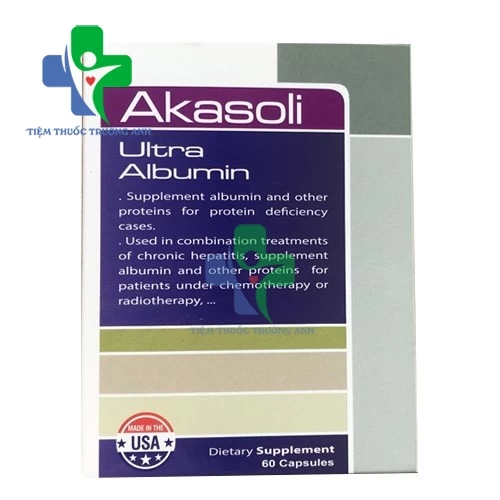 Akasoli - Bổ sung Albumin, tăng cường sức khỏe của Mỹ