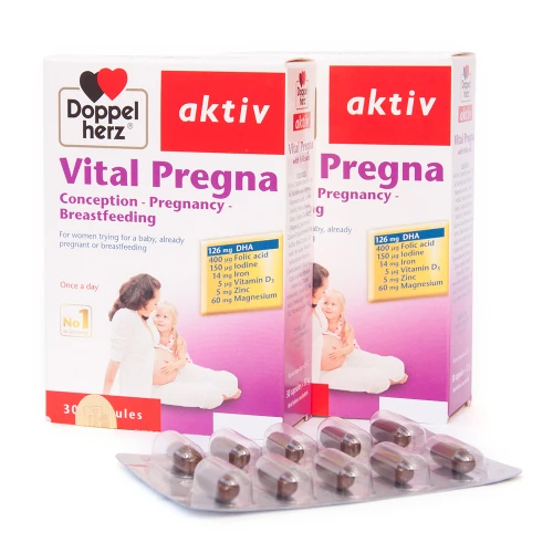 Aktiv Vital Pregna - Bổ Sung Vitamin Cho Bà Bầu