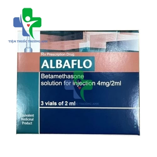 Albaflo 4mg/2ml - Thuốc điều trị các rối loạn cấp và mãn tính đáp ứng với corticosteroid