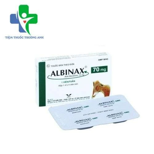 Albinax 70mg Bidiphar - Điều trị loãng xương