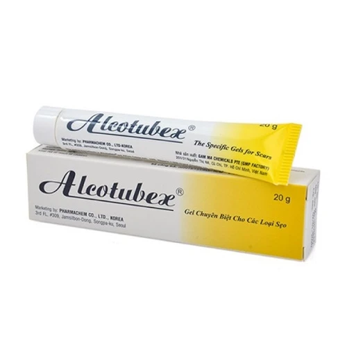 Alcotubex 20g - Gel trị sẹo lồi,sẹo lõm hiệu quả 