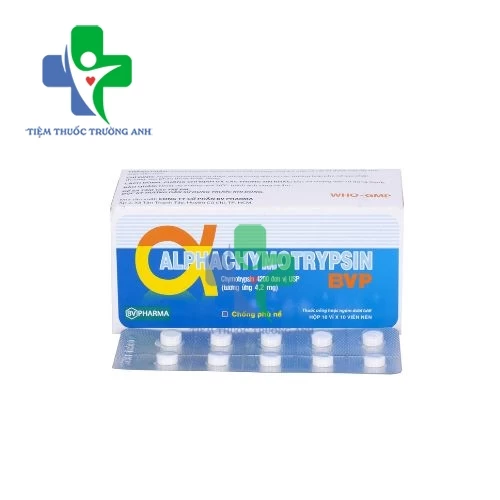 Alphachymotrypsin BVP 4200 - Thuốc điều trị phù nề