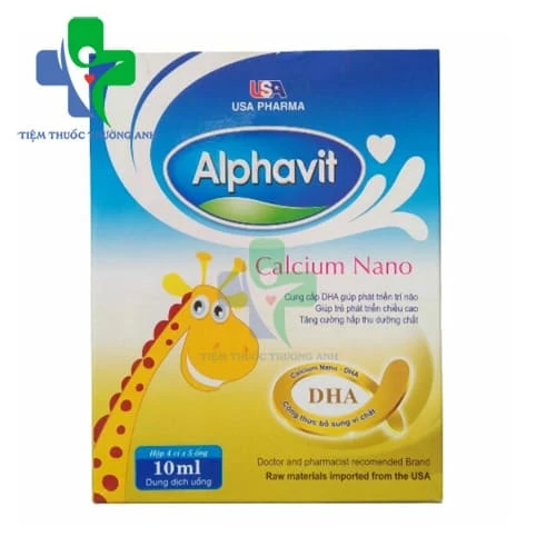 Alphavit Calcium Nano - Bổ sung vitamin và calci cho trẻ