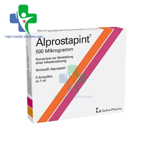 Alprostapint 500mcg Gebro - Thuốc điều trị suy tim mãn tính