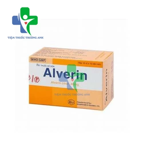 Alverin 40mg Khapharco