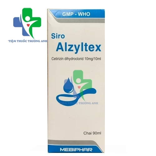 Alzyltex Tab.10mg - Thuốc điều trị viêm mũi dị ứng hiệu quả