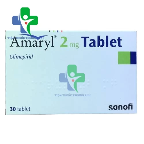 Amaryl Tab.2mg - Thuốc điều trị bệnh đái tháo đường hiệu quả