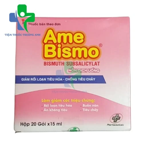 Ame Bismo OPV (gói 15ml) - Thuốc điều trị loét dạ dày tá tràng