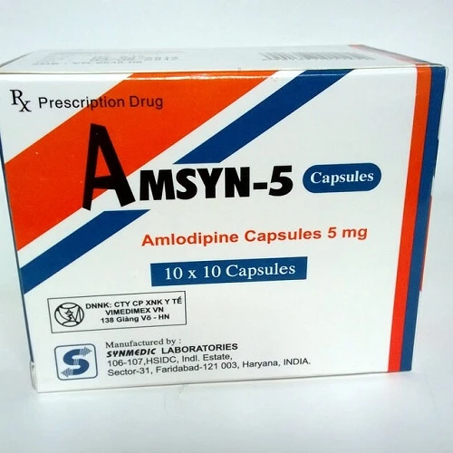Amsyn 5 - Thuốc ngăn ngừa tăng huyết áp hiệu quả của Ấn Độ