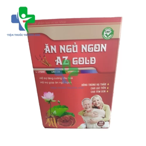 Ăn ngủ ngon AZ gold - Hỗ trợ ngủ ngon, tăng cường tiêu hoá