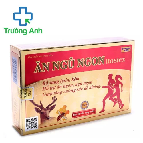 Ăn ngủ ngon Rostex - Bồi bổ cơ thể, tăng cường sức khỏe
