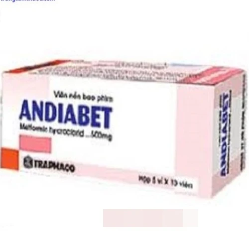 Andiabet - Thuốc trị đái tháo đường Tuýp 2 hiệu quả của Traphaco