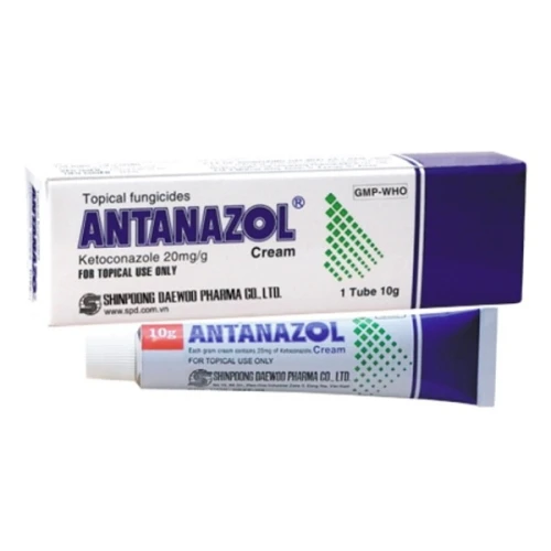 Antanazol 10g - Kem bôi điều trị các bệnh nhiễm nấm ngoài da hiệu quả