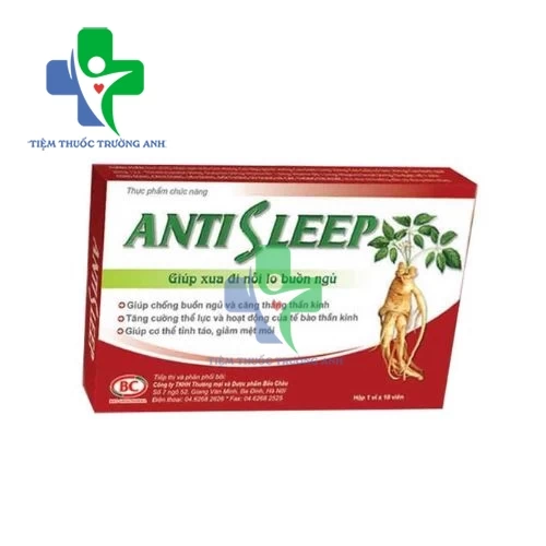Anti Sleep - Giúp xua đi nỗi lo buồn ngủ 