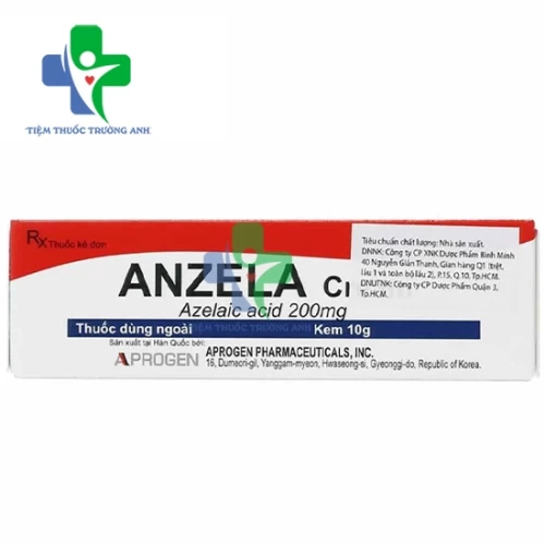 Anzela Cre.10g - Thuốc điều trị viêm da hiệu quả