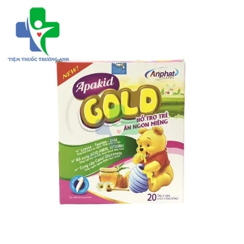 Apakid Gold - Hỗ trợ ăn ngon miệng, tăng cường sức khỏe