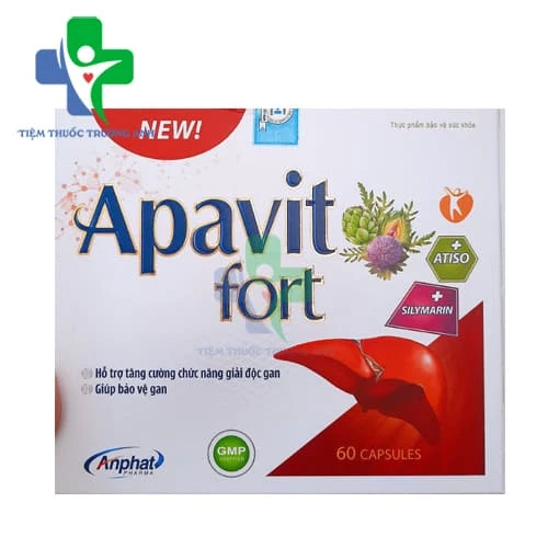 Apavit Fort An Phát - Viên uống hỗ trợ tăng cường chức năng gan