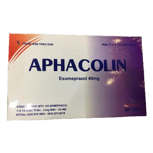 Aphacolin 40mg - Thuốc điều trị trào ngược dạ dày thực quản hiệu quả 