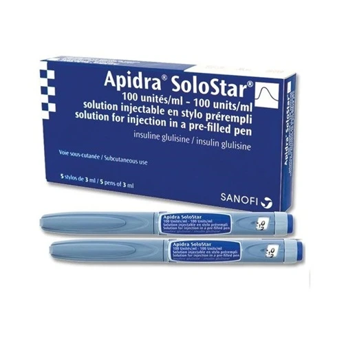 Apidra Solostar 100IU/ml - Thuốc tiêm trị bệnh đái tháo đường hiệu quả