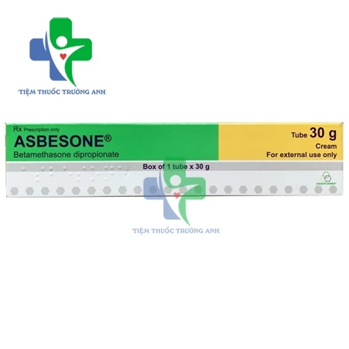 Asbesone 30g - Thuốc điều trị viêm da của Macedonia