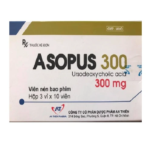 Asopus 300 - Thuốc điều trị bệnh sỏi mật hiệu quả