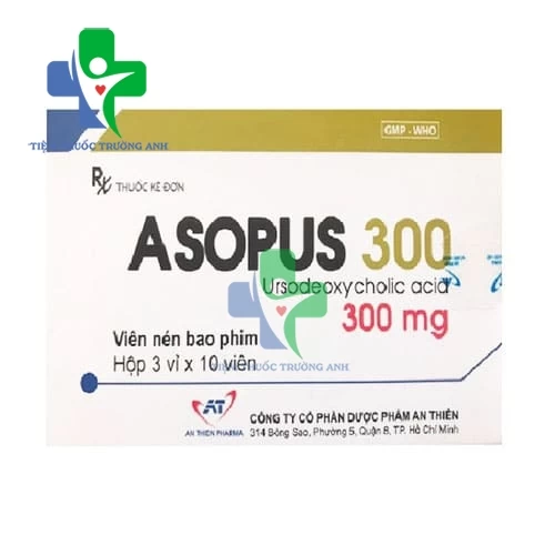 Asopus 300 - Thuốc điều trị bệnh sỏi mật hiệu quả