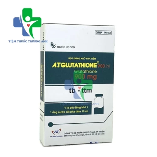 A.T Glutathione 900 inj - Thuốc điều trị nhiễm độc thần kinh hiệu quả