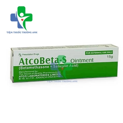 Atcobeta-S 15g - Thuốc điều trị bệnh da liễu hiệu quả của Pakistan