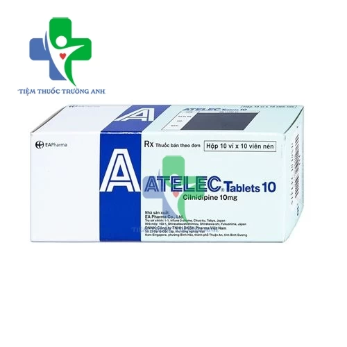 Atelec Tablets 10 Ajinomoto Pharma - Thuốc điều trị tăng huyết áp