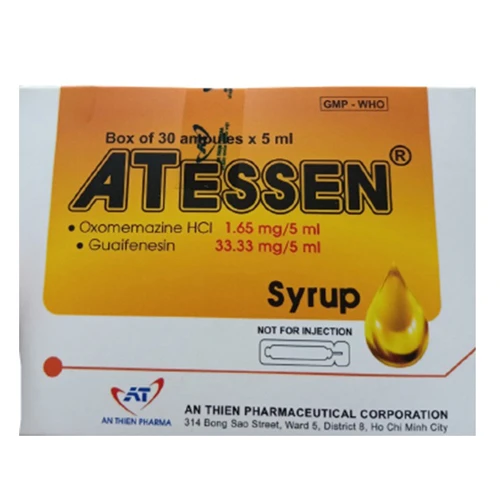 Atessen - Giúp điều trị ho khan, ho không đờm hiệu quả