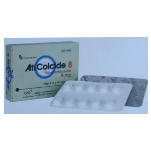 Aticolcide 8 - Thuốc điều trị hỗ trợ các bệnh lý cột sống hiệu quả