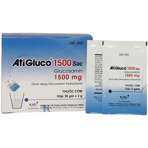 Atigluco 1500 sac - Thuốc điều trị viêm khớp hiệu quả của Dược phẩm An Thiên