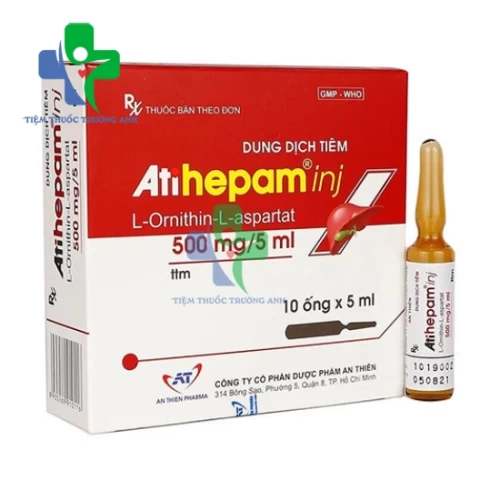 Atihepam inj - Thuốc điều trị viêm gan, hôn mê gan hiệu quả