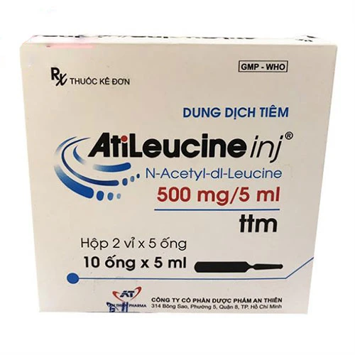 Atileucine 500mg - Thuốc điều trị đau đầu chóng mặt hiệu quả