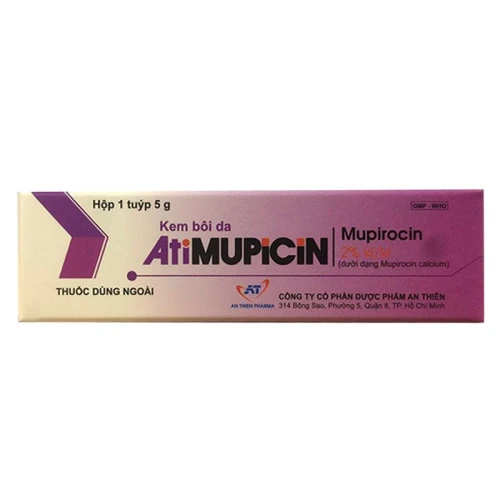 Atimupicin - Thuốc điều trị viêm da nhiễm khuẩn hiệu quả