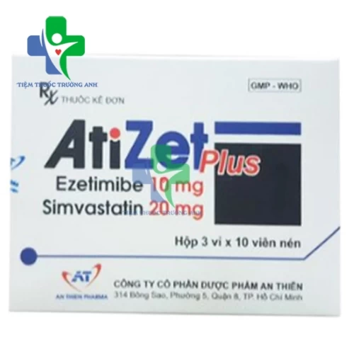 Atizet plus - Thuốc giúp giảm cholesterol xấu hiệu quả