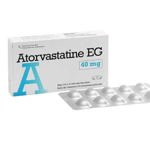 Atorvastatine EG 40mg - Thuốc điều trị mỡ máu hiệu quả Pymepharco