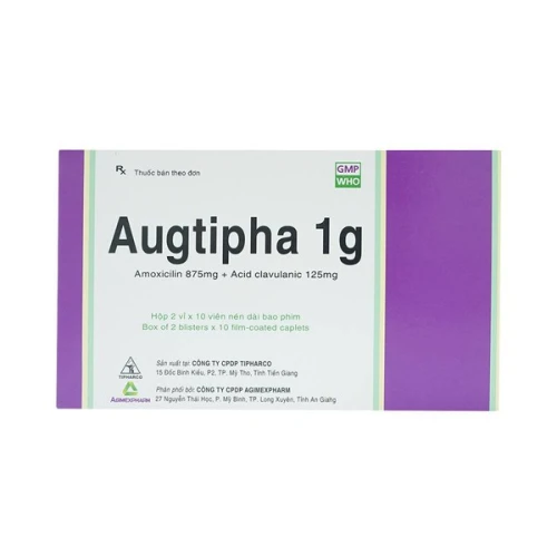 Augtipha 1g -  Hỗ trợ điều trị nhiễm khuẩn do nhiều nguyên nhân