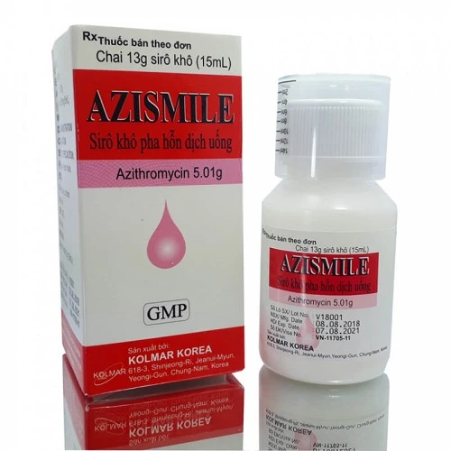 Azismile - Thuốc điều trị nhiễm khuẩn hiệu quả của Hàn Quốc