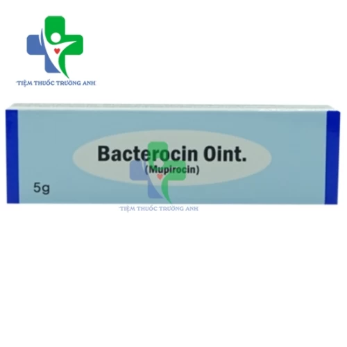 Bacterocin Oint 5g - Thuốc điều trị nhiễm khuẩn da, vết bỏng của Hàn Quốc