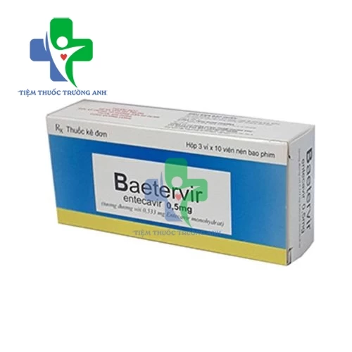 Baetervir - Điều trị viêm gan B mạn tính ở người lớn