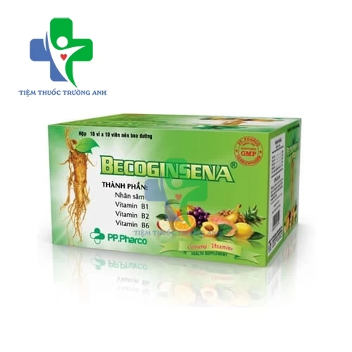 Becoginsena PP.Pharco - Giúp bổ sung vitamin nhóm B hiệu quả