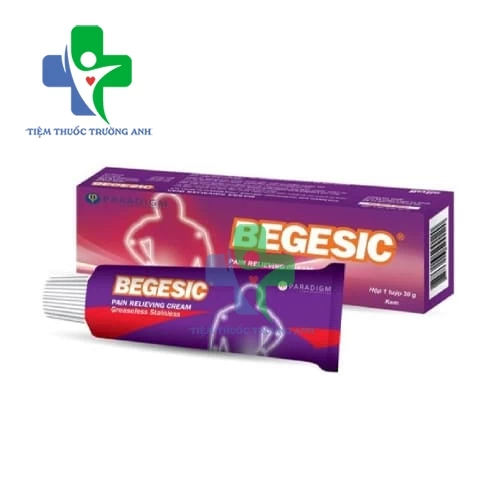 Begesic cream 30g - Kem làm giảm đau cơ, đau khớp hiệu quả 