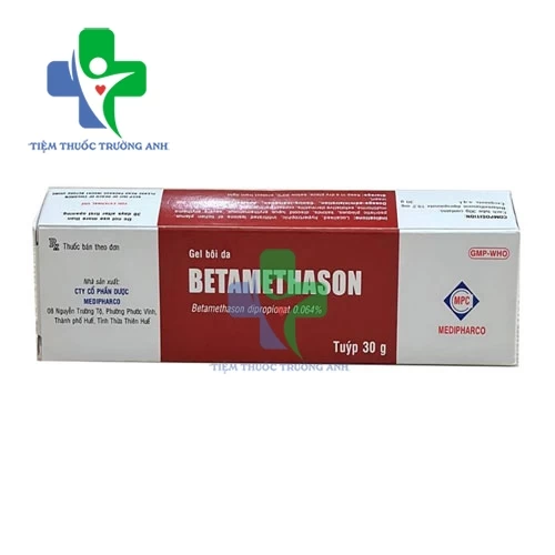 Betamethason 0,064% - Thuốc điều trị viêm da hiệu quả của Medipharco (10 hộp)