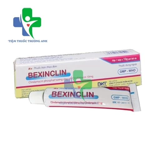 Bexinclin 15g - Thuốc điều trị mụn hiệu quả của Việt Nam