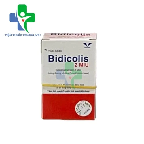 Bidicolis 2 MIU - Thuốc điều trị nhiễm khuẩn của Bidiphar
