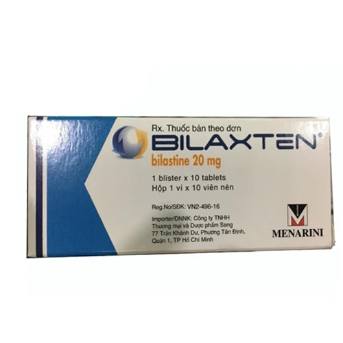 Bilaxten 20mg - Thuốc điều trị viêm mũi, viêm kết mạc