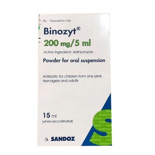 Binozyt 200mg/5ml - Hỗ trợ điều trị nhiễm khuẩn hiệu quả
