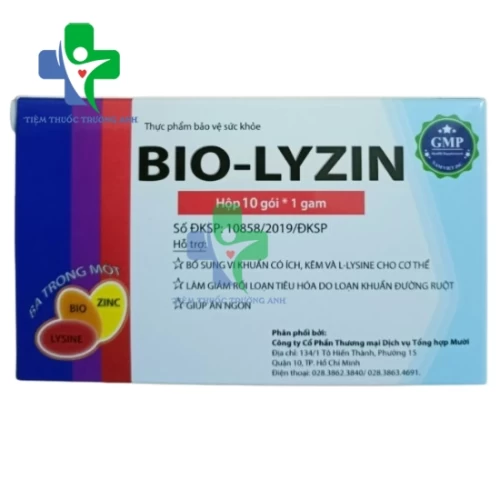 Cốm vi sinh BIO LYZIN - Hỗ trợ giảm rối loạn tiêu hóa